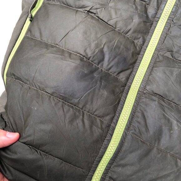 VINTAGE The North Face Jacket Puffer Coat Medium Green - Picture 6 of 15